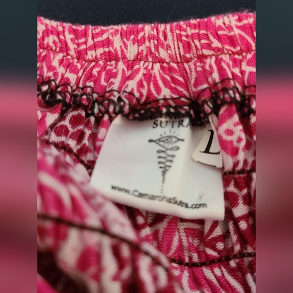 Camaroha Sutra Pink Goddess Pants Size L - Picture 3 of 7